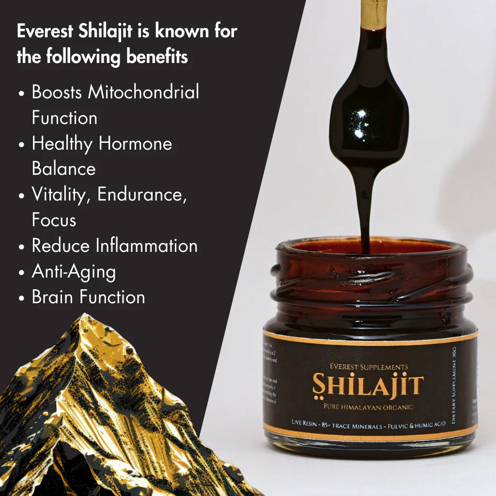 ™ Organic Himalayan Shilajit | Free Shipping